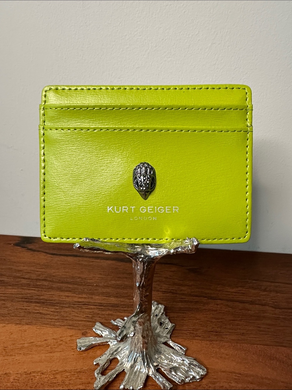 Kurt Geiger London Bond Leather Card Holder - Picture 7 of 9